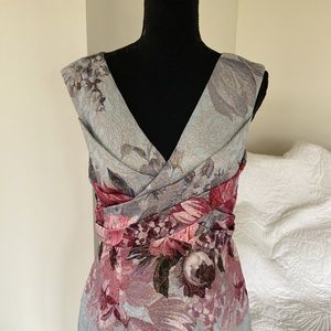 Adrianna Papell from BHLDN mother of the bride floral maxi gown